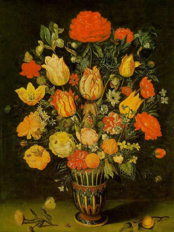 BOSSCHAERT, Ambrosius the Elder Still-Life of Flowers f oil painting image